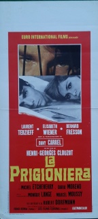 LA PRISONNIERE, original poster